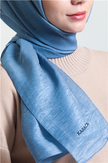 KKaraca Pırıltı Şal - İNDİGO