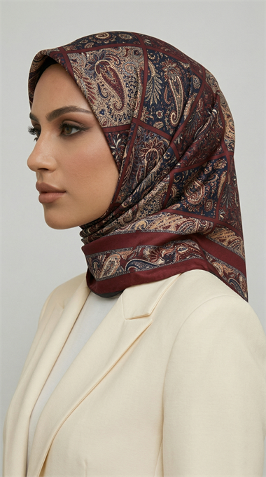 MAVERA RAYON EŞARP - KIRMIZI