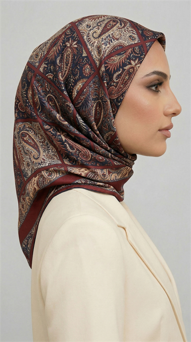 MAVERA RAYON EŞARP - KIRMIZI