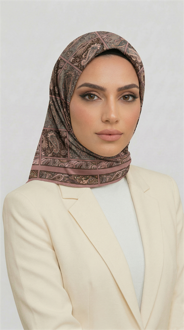 Karaca EşarpRAYON EŞARPMAVERA RAYON EŞARP - PEMBE / SU YEŞİLİ
