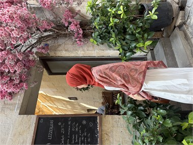 MELORA 120*120 CM COTTON EŞARP - KIRMIZI