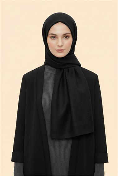 PERLA MODAL ŞAL - SİYAH 