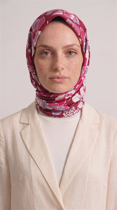 ROSELLE COTTON EŞARP - FUŞYA