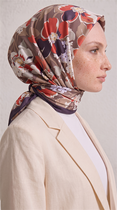 Karaca EşarpKOTON EŞARP ROSELLE COTTON EŞARP -  KAHVERENGİ 