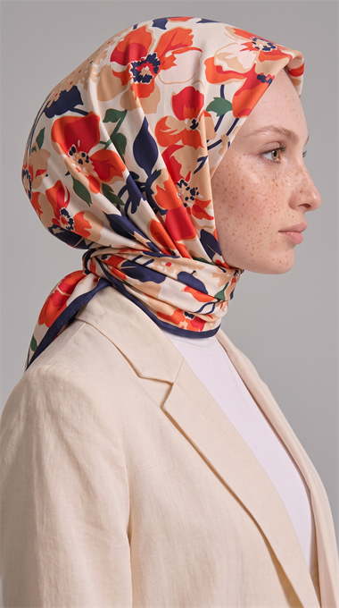 Karaca EşarpKOTON EŞARP ROSELLE COTTON EŞARP - LACİVERT