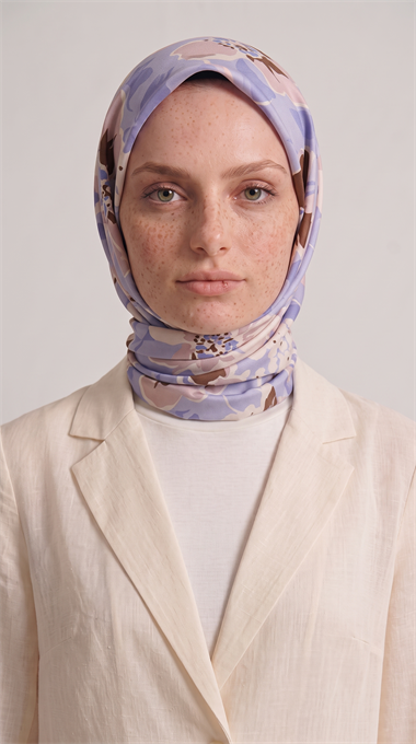 ROSELLE COTTON EŞARP -  LİLA 