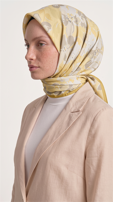 Karaca EşarpKOTON EŞARP ROSELLE COTTON EŞARP -  SARI 