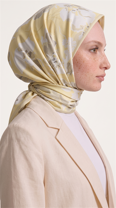 ROSELLE COTTON EŞARP -  SARI 