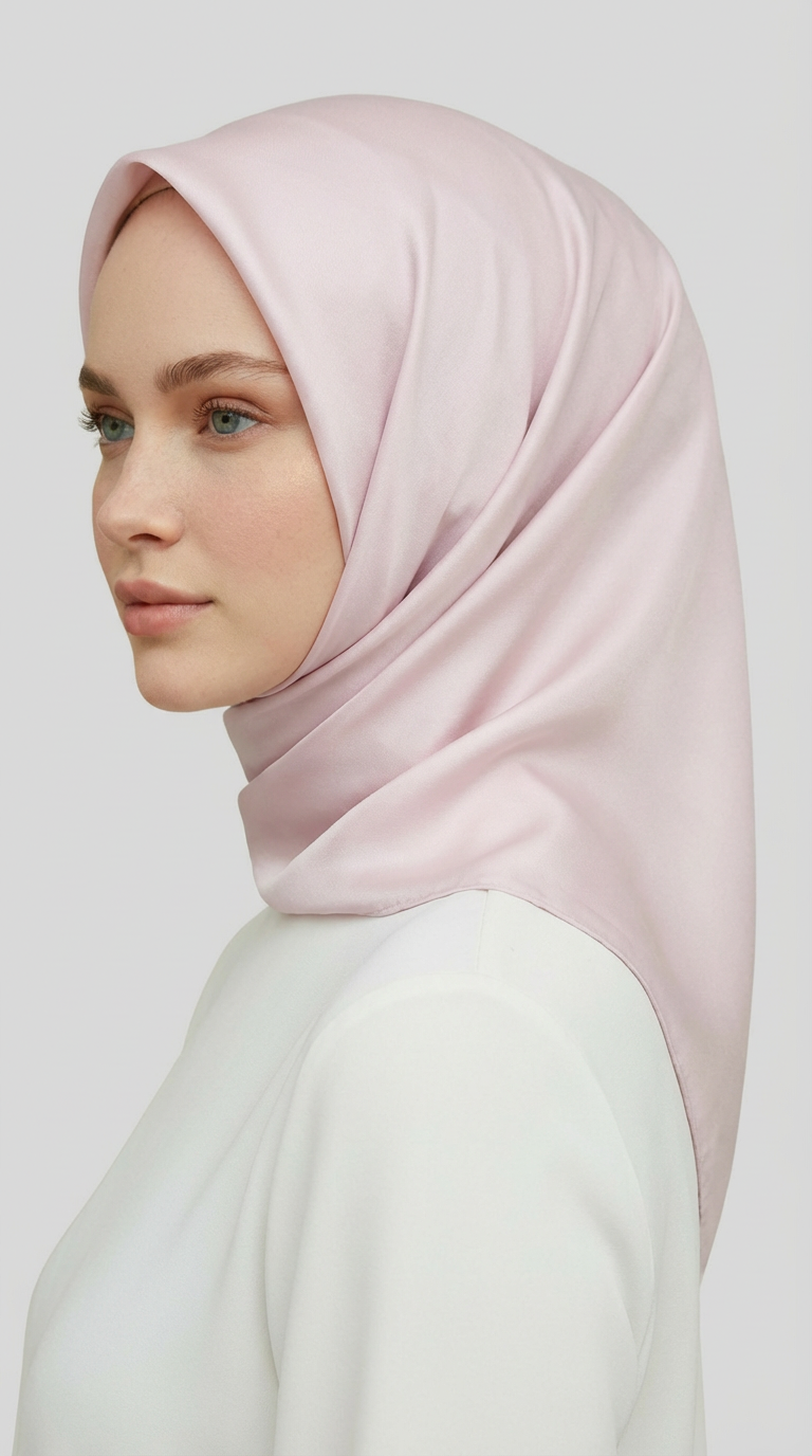 Karaca EşarpRAYON EŞARPDÜZ TWİL POLYESTER EŞARP - KREM 