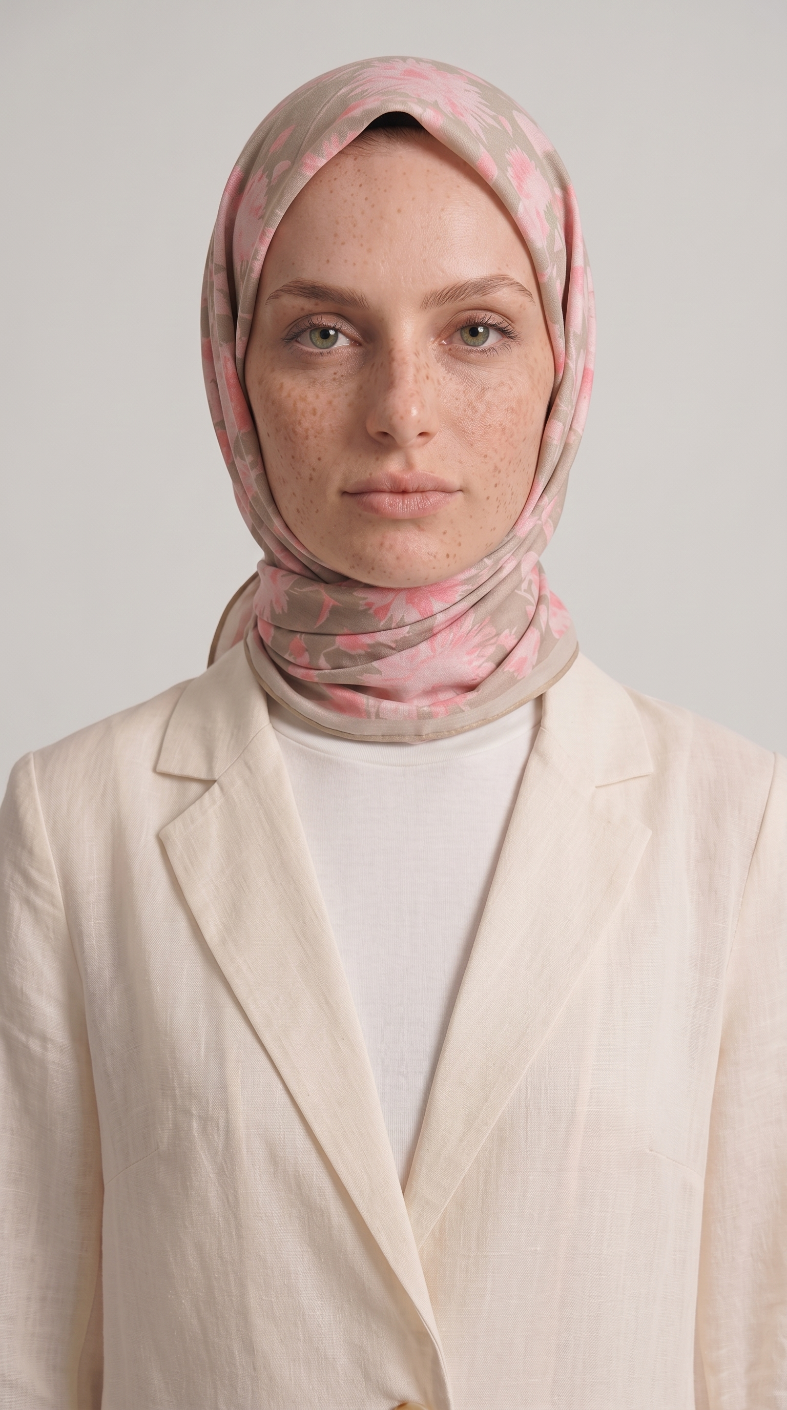Karaca EşarpKOTON EŞARP FLORA COTTON EŞARP - TOZ PEMBE 