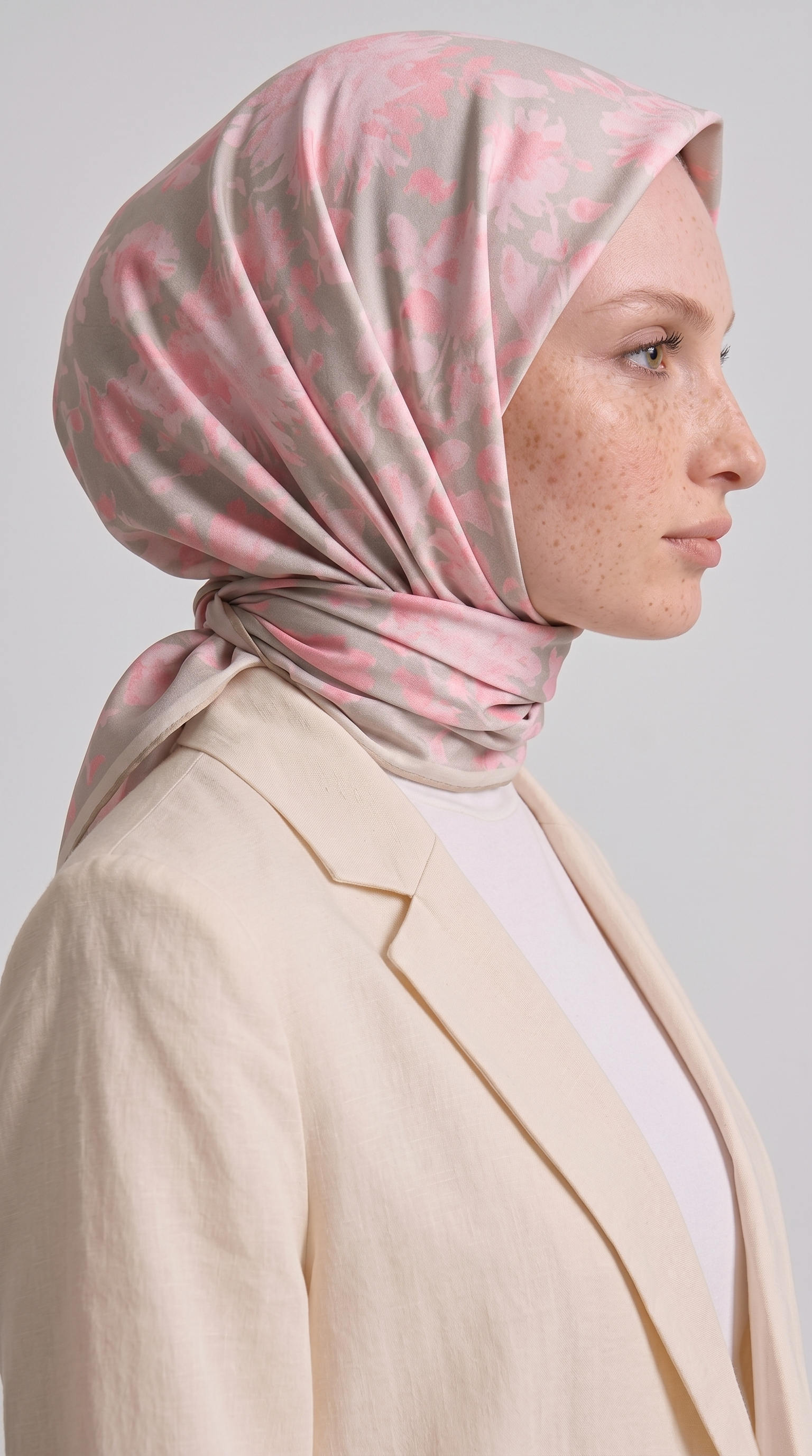 Karaca EşarpKOTON EŞARP FLORA COTTON EŞARP - TOZ PEMBE 