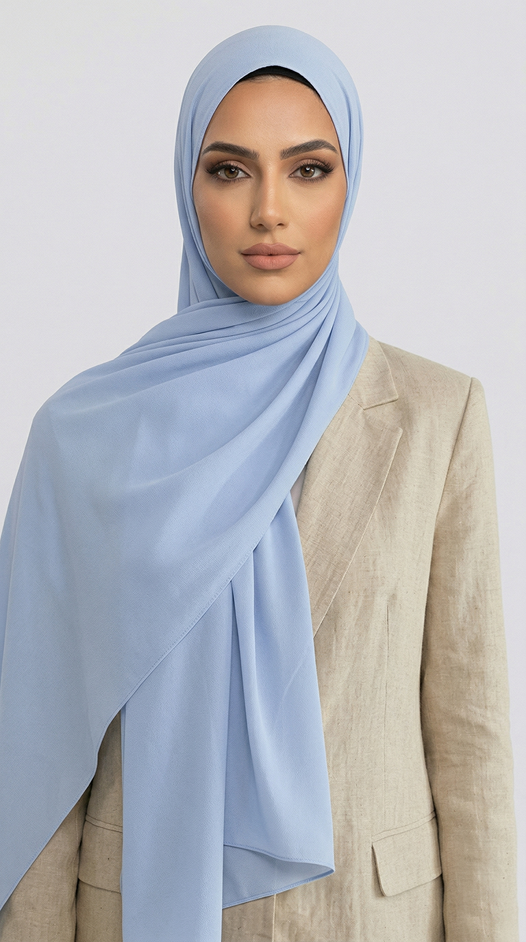 Karaca EşarpSAFİR ŞALKARACA SAFİR ŞAL - BEBE MAVİSİ