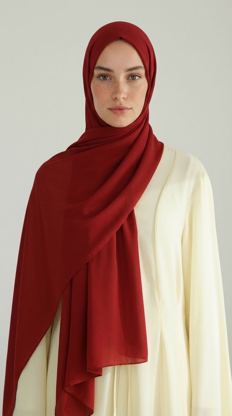 Karaca EşarpSAFİR ŞALKARACA SAFİR ŞAL - KIRMIZI 