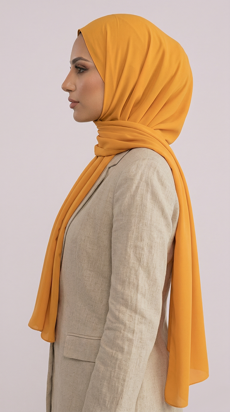 Karaca EşarpSAFİR ŞALKARACA SAFİR ŞAL - SARI