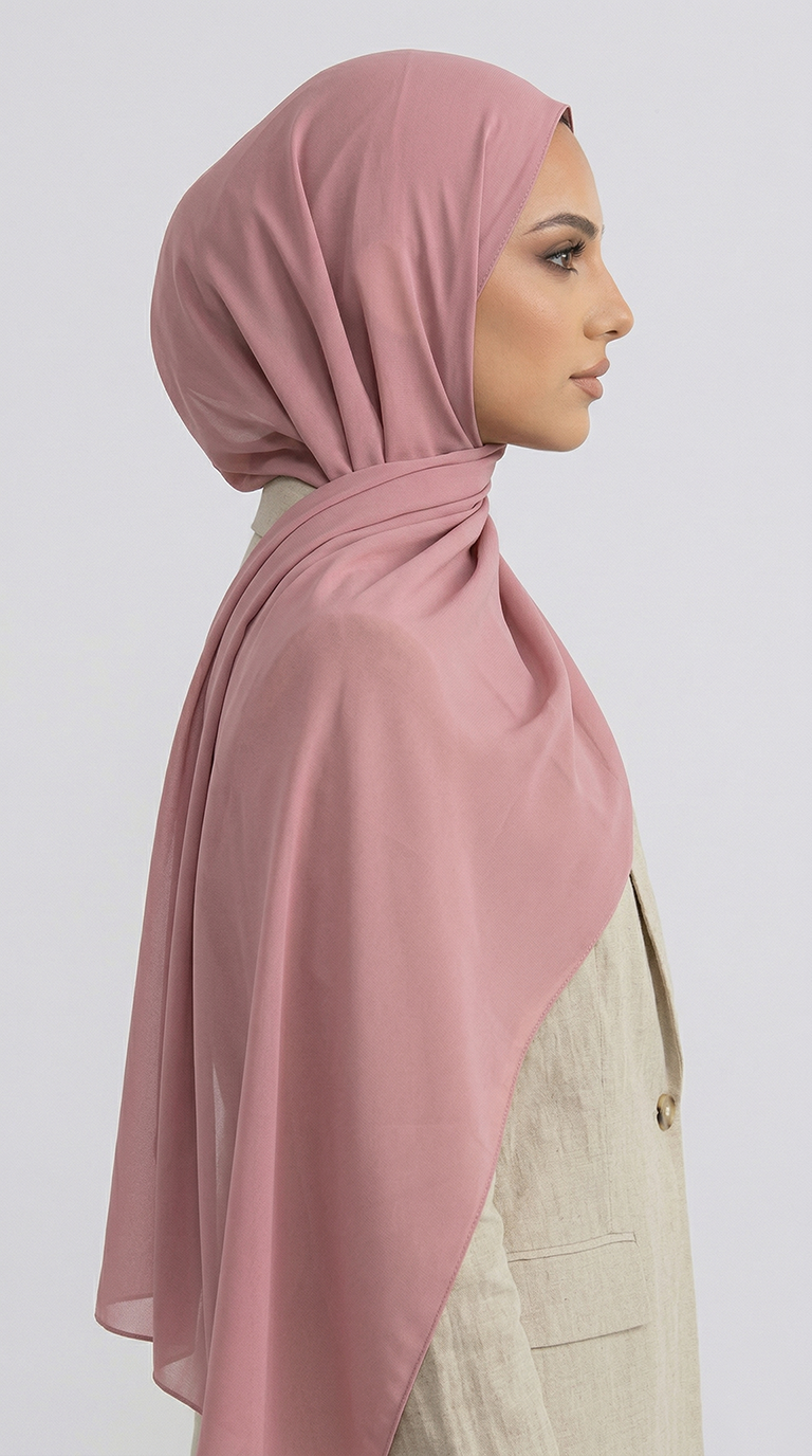 Karaca EşarpSAFİR ŞALKARACA SAFİR ŞAL - TOZ PEMBE