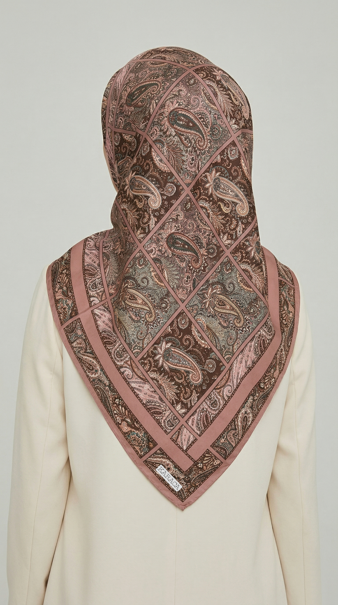 Karaca EşarpRAYON EŞARPMAVERA RAYON EŞARP - PEMBE / SU YEŞİLİ