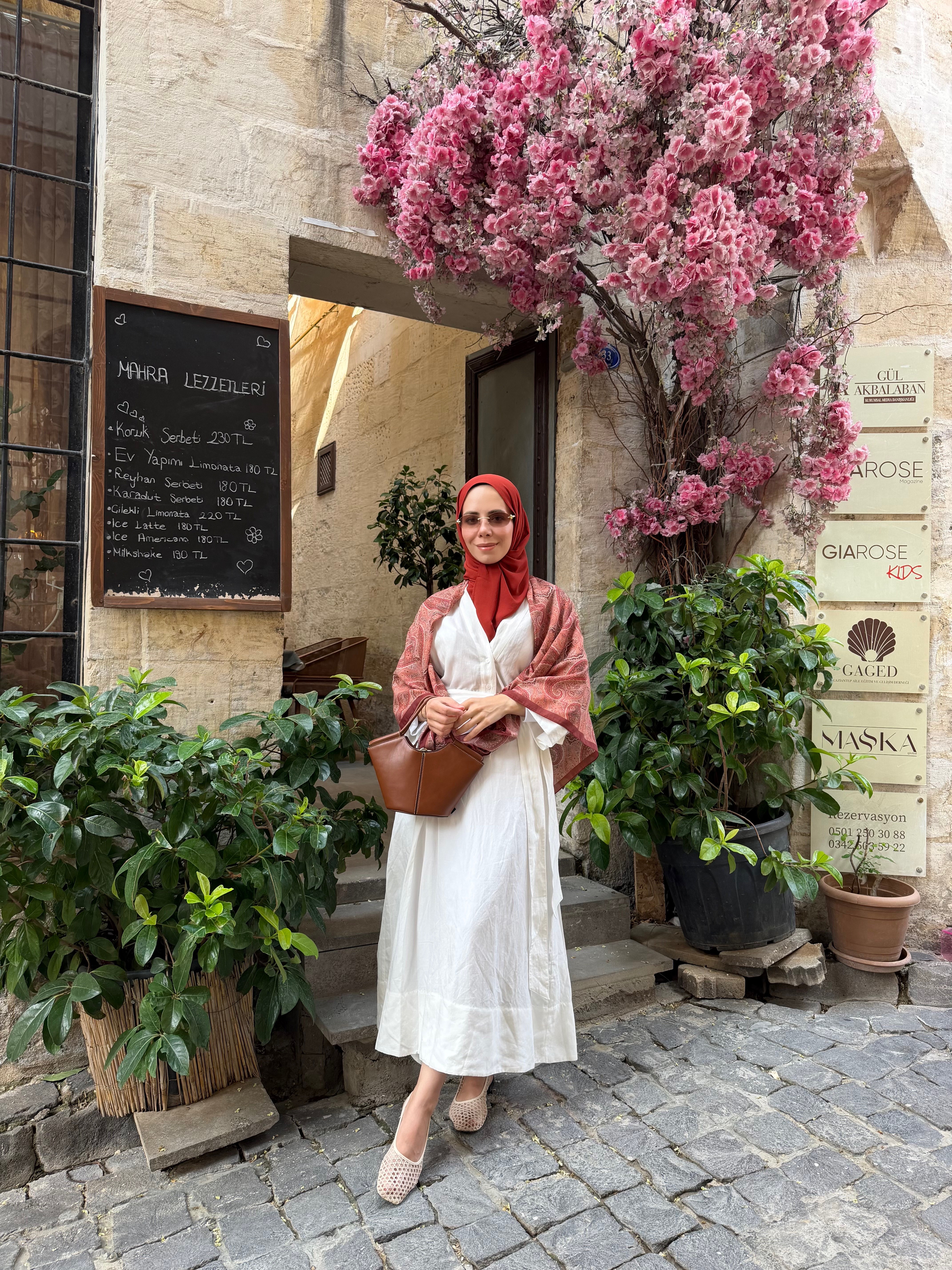 Karaca Eşarp ŞAL EŞARP MELORA 120*120 CM COTTON EŞARP - KIRMIZI