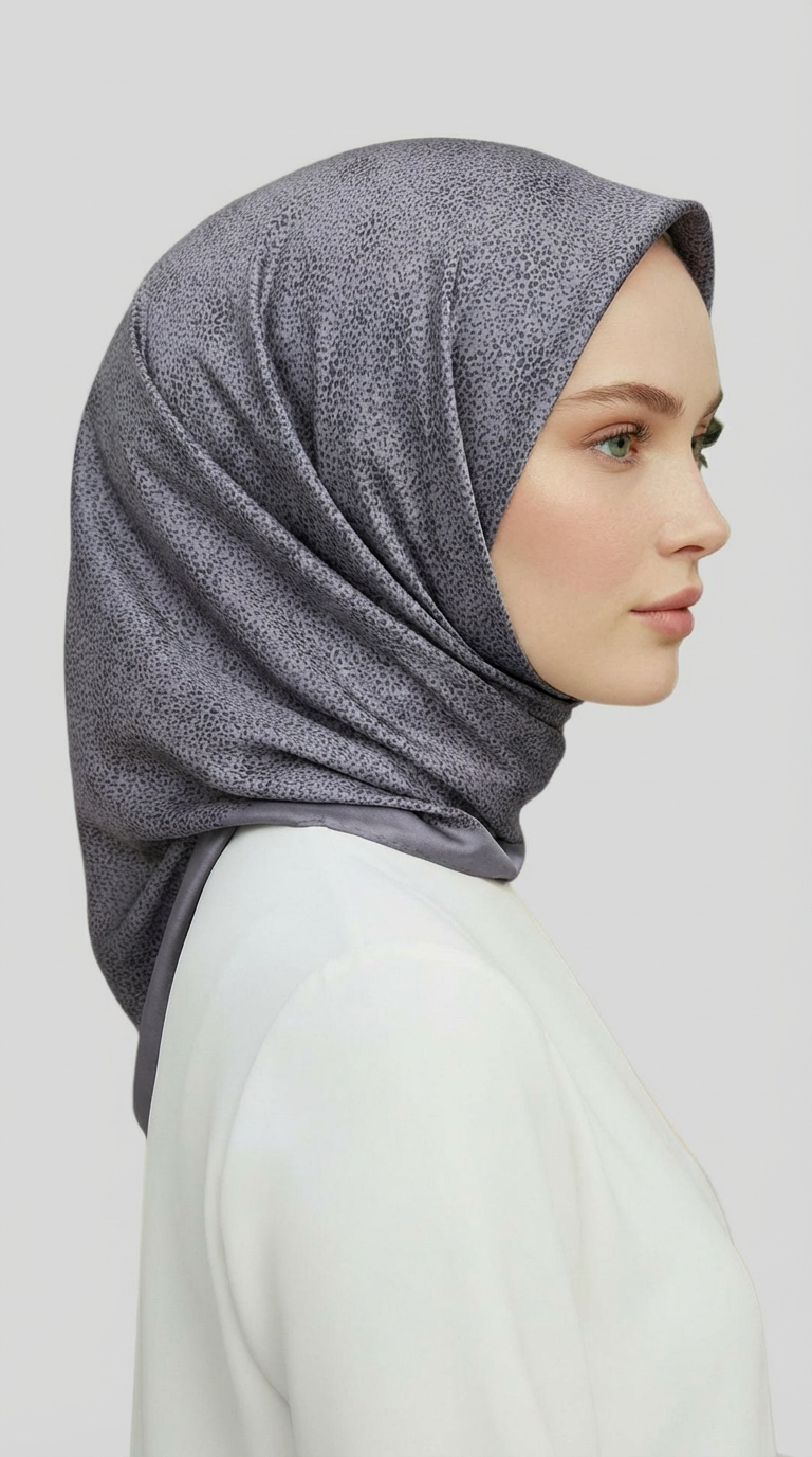 Karaca EşarpRAYON EŞARPMİKRO DESENLİ RAYON EŞARP - GRİ 