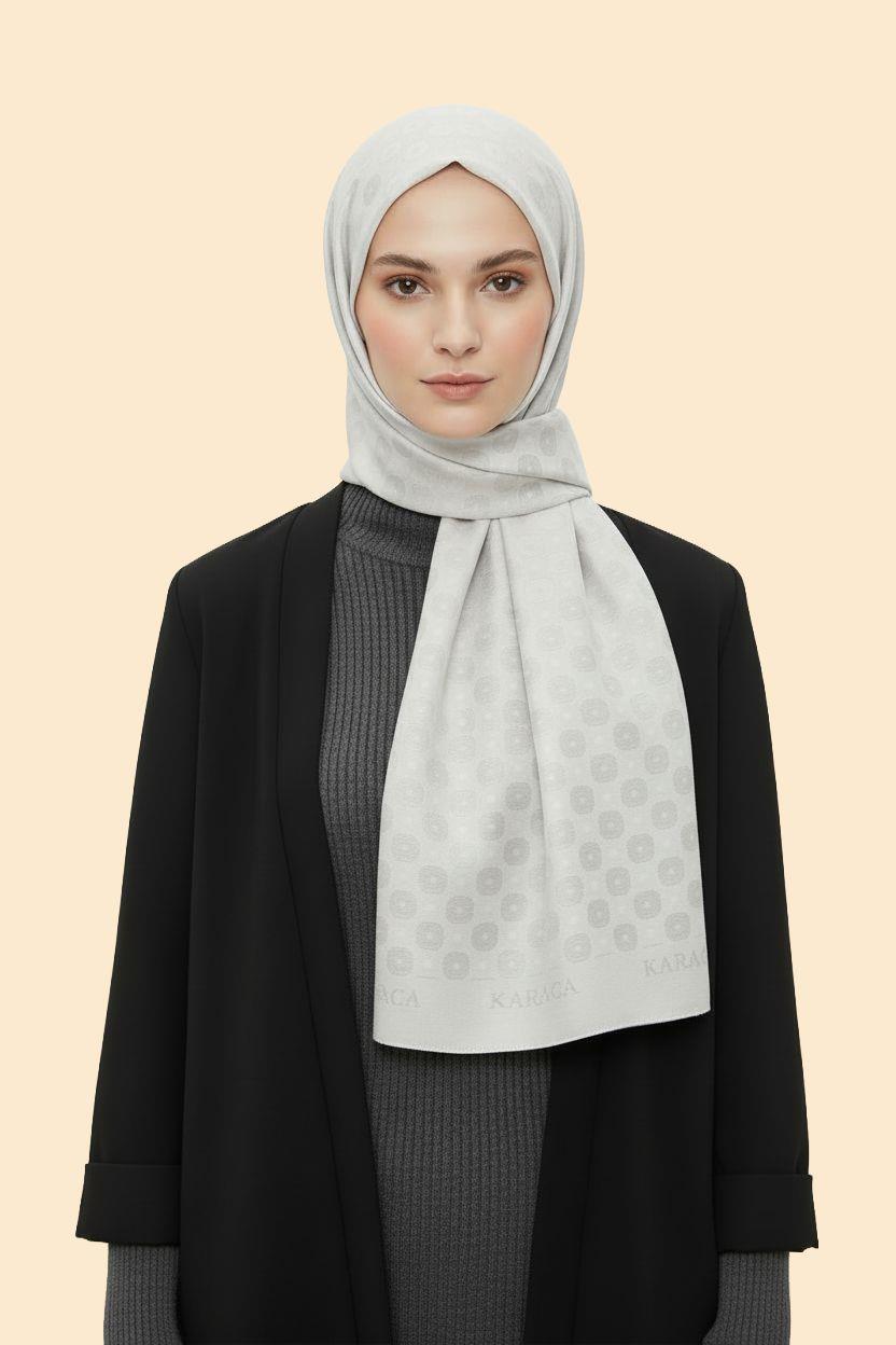 Karaca EşarpMODAL ŞALPERLA MODAL ŞAL - GRİ 