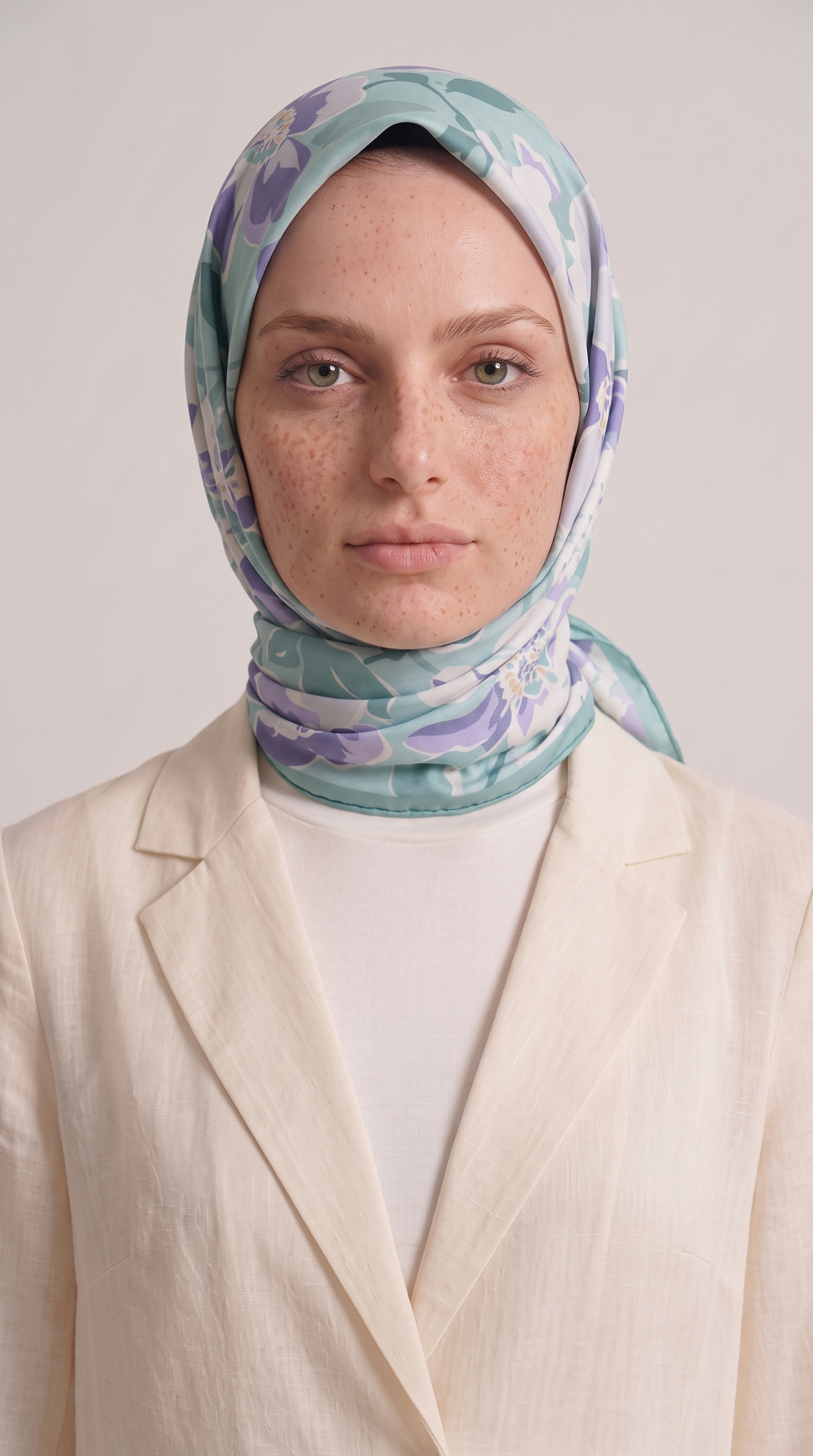 Karaca EşarpKOTON EŞARP ROSELLE COTTON EŞARP -  SU YEŞİLİ 