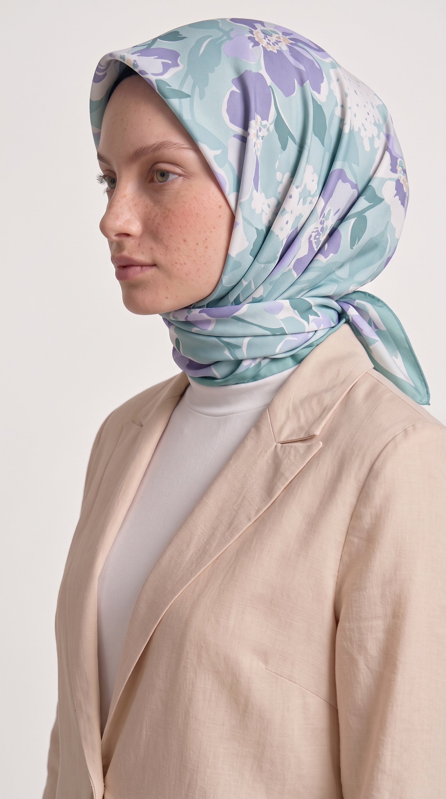 Karaca EşarpKOTON EŞARP ROSELLE COTTON EŞARP -  SU YEŞİLİ 