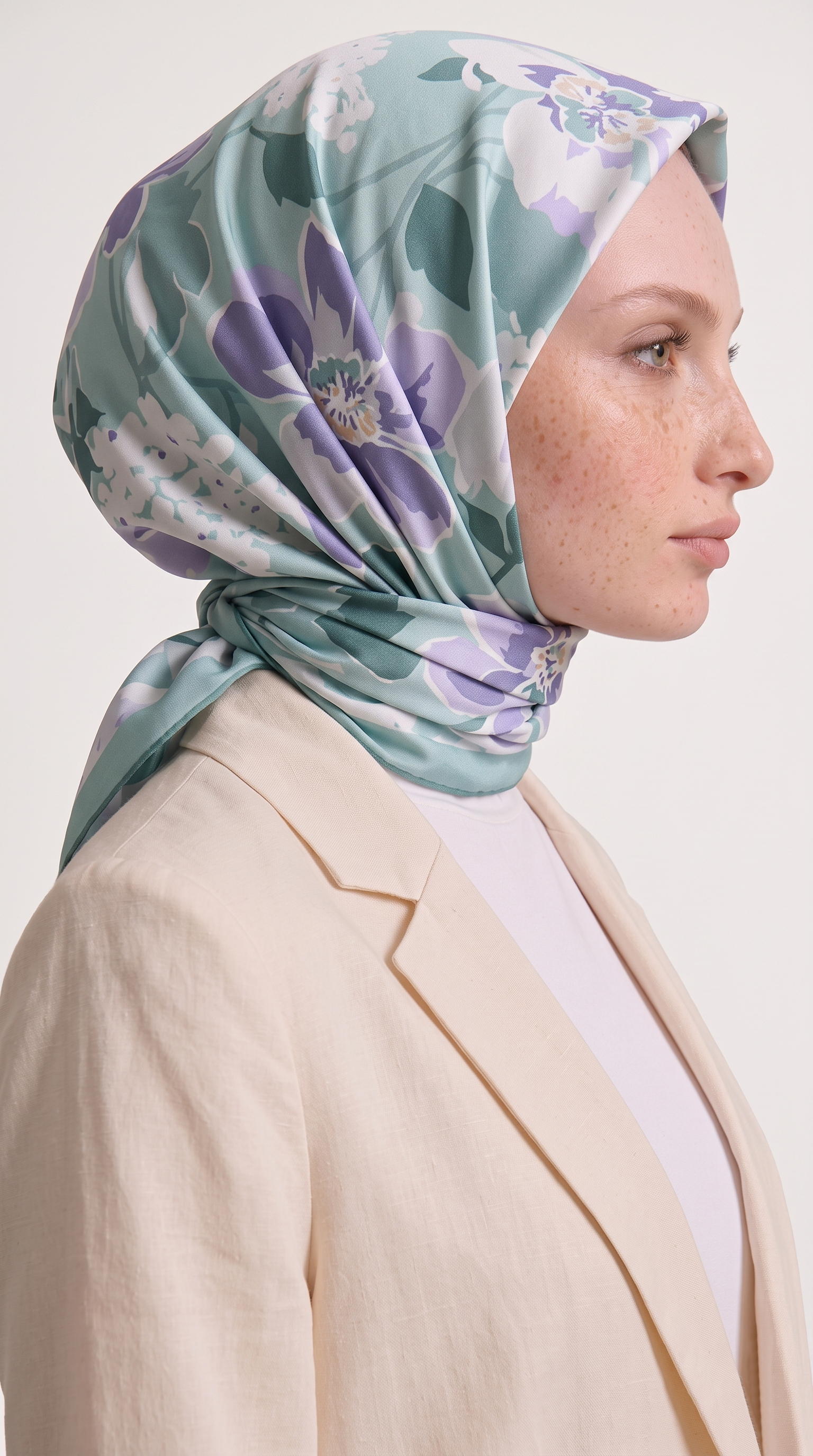 Karaca EşarpKOTON EŞARP ROSELLE COTTON EŞARP -  SU YEŞİLİ 