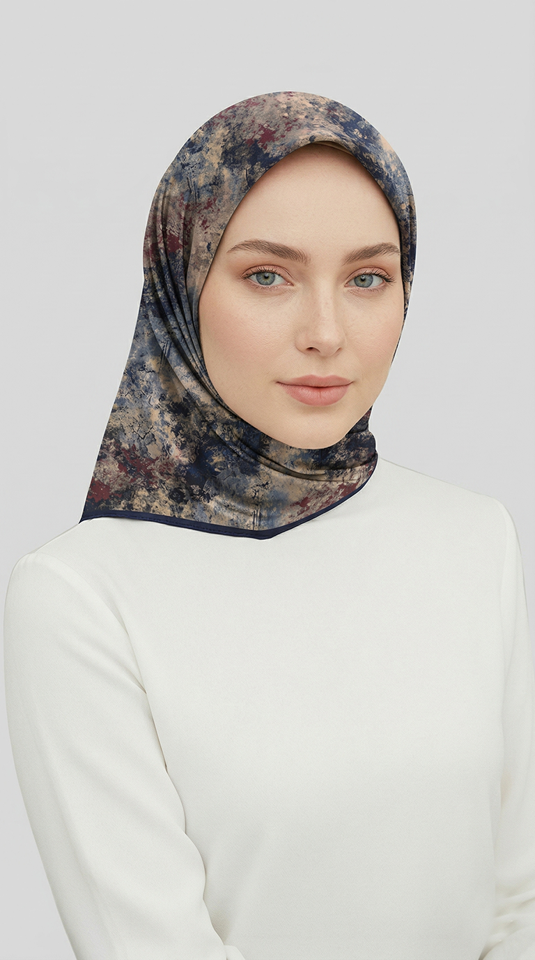 Karaca EşarpRAYON EŞARPZARAFET DESENLİ RAYON EŞARP -  SİYAH / GRİ 