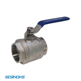 Küresel Vana 2  Parçalı  Dişli