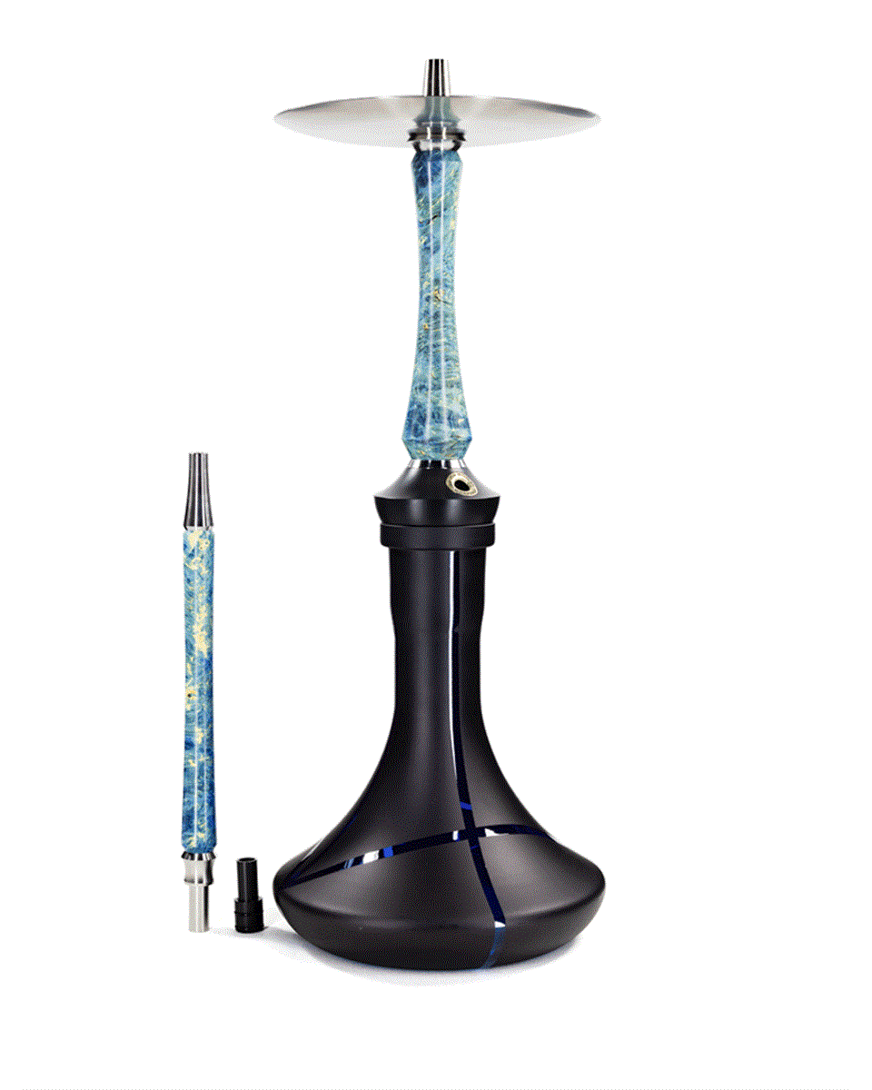 Union Hookah Sleek Acrylic Turquoise