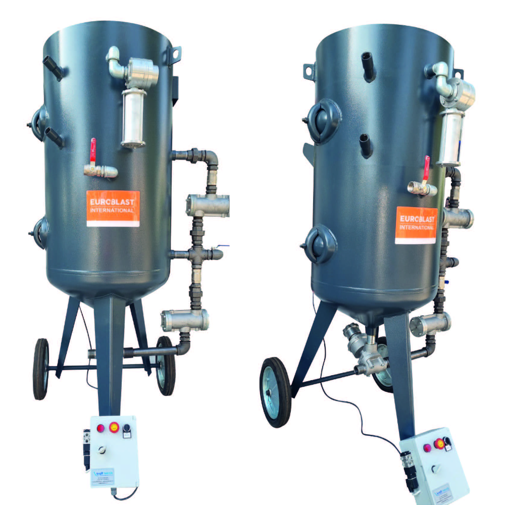 EUROBLAST dOUBLE CHAMBER SEYYAR KUMLAMA MAKİNELERİEuroblastEBD300Kumlama Makineleri