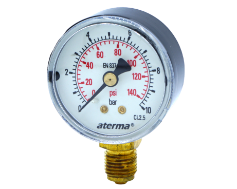 S100 STANDART SERİ MANOMETRELERATERMAS100Basınç Ölçüm Cihazları