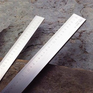 Paslanmaz Çelik Cetvel / 500x30x6 mm