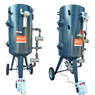 EUROBLAST dOUBLE CHAMBER SEYYAR KUMLAMA MAKİNELERİEuroblastEBD300Kumlama Makineleri
