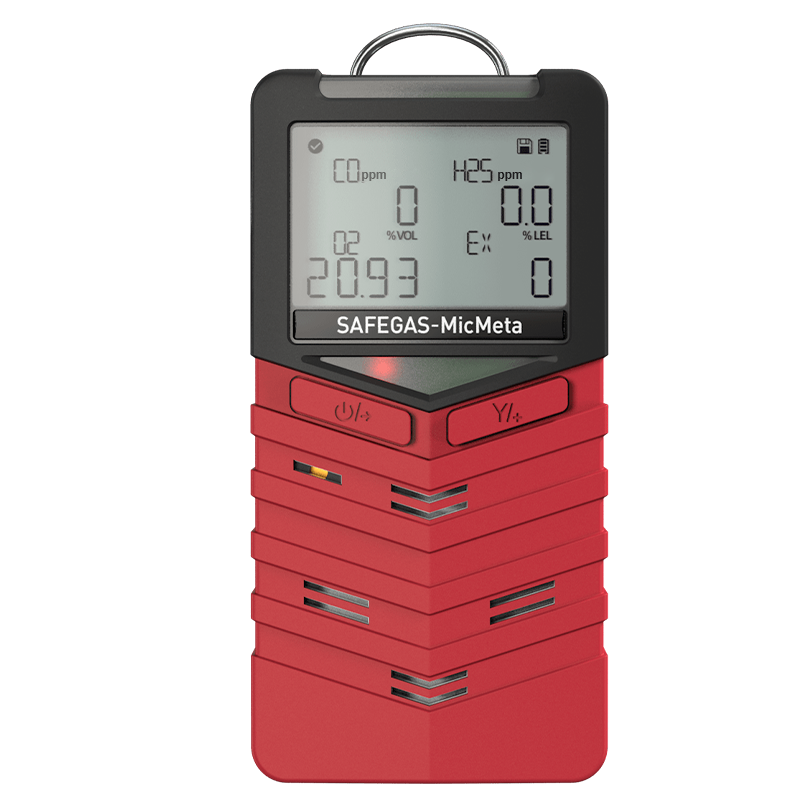 SAFEGAS MİCMETA-R5 Portatif Çoklu Gaz Ölçüm Cihazı(O2,CO,CO2,H2S,CH4/LEL)SAFEGASMİCMETA-R5Gaz Ölçüm Cihazları