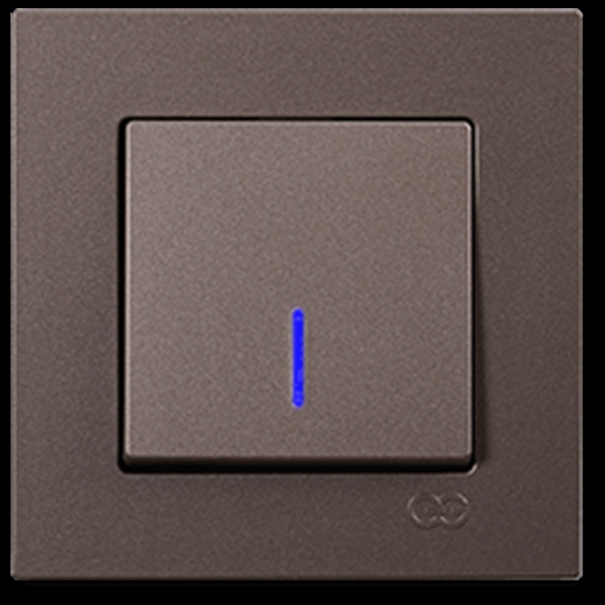 eqona ışıklı anahtar , mocha