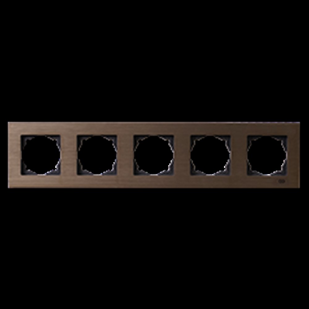 EQONA NOBLE EQONA INOX BEŞLİ ÇERÇEVE, BRONZ