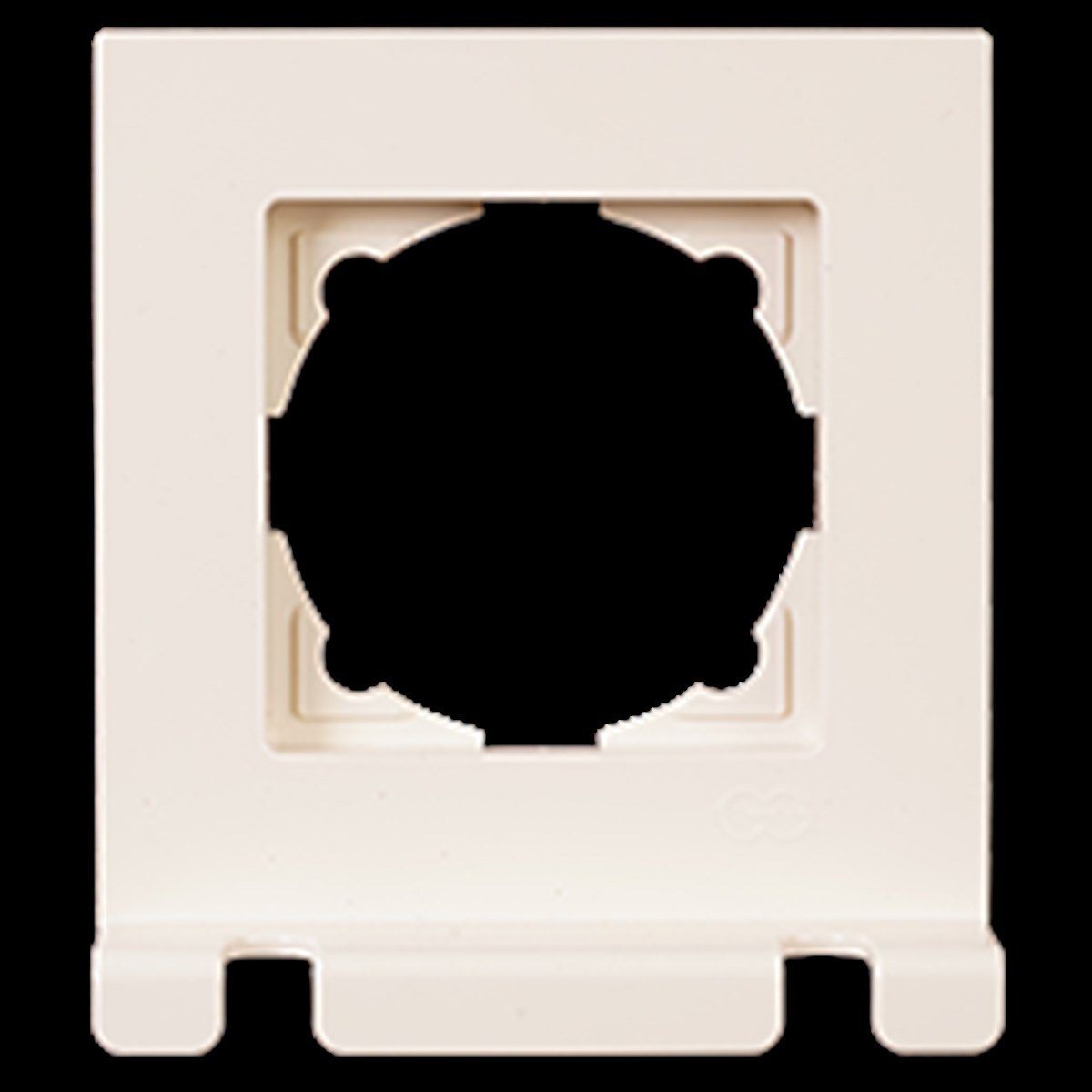 Eqona pratik eqona pratik fiş tutucu çerçeve, krem