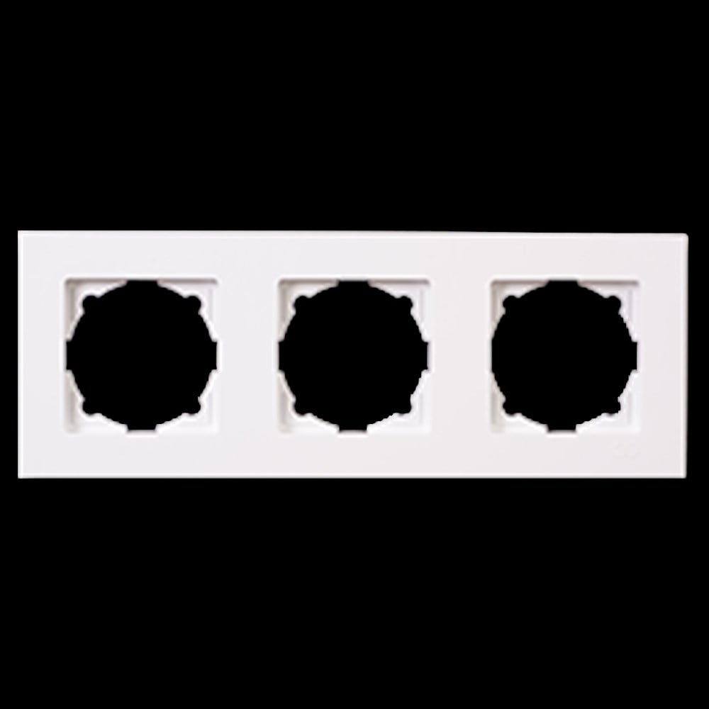 EQONA ÜÇLÜ ÇERÇEVE, BEYAZ
