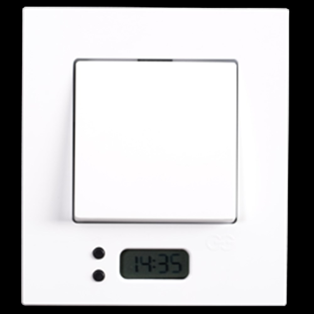 Günsan Eqona Pratik Eqona Pratik Saat Derece Anahtar, Beyaz