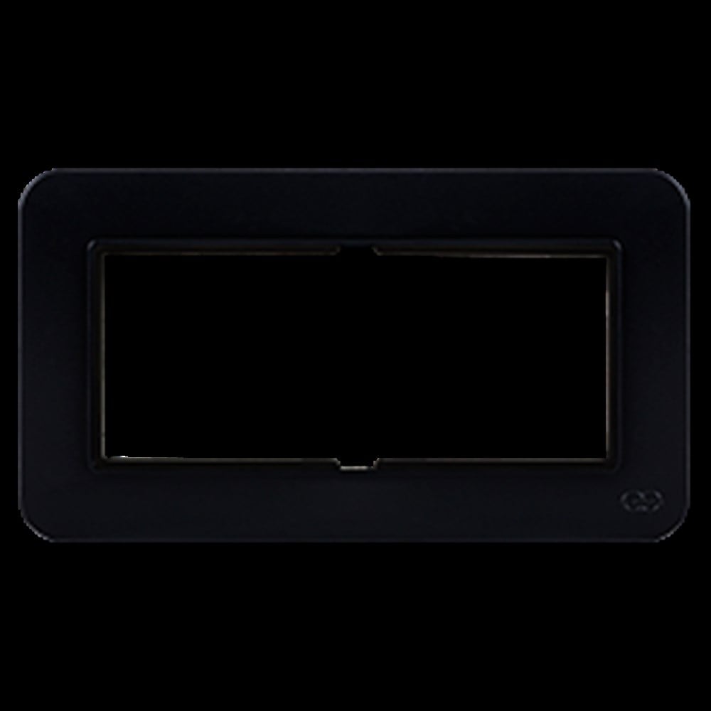 RADIUS İKİLİ PRİZ ÇERÇEVE, M.SİYAH