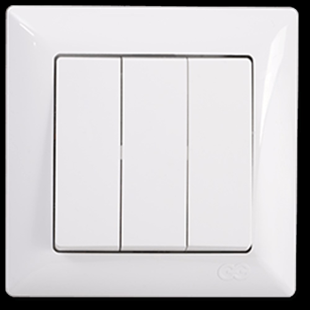 VİSAGE BEYAZ ÜÇLÜ ANAHTAR MEKANİZMA