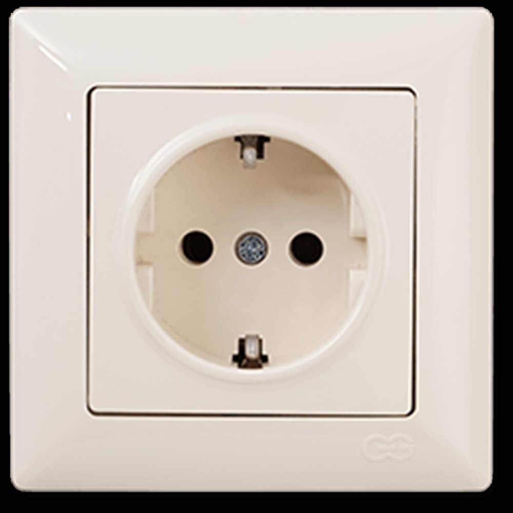 VİSAGE KREM TOPRAKLI PRİZ MEKANİZMA