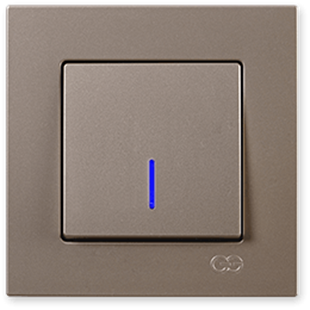 eqona ışıklı anahtar, m.bej