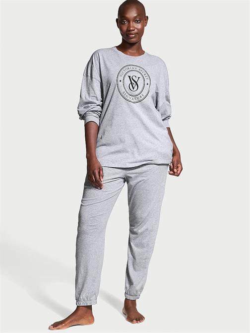 %100 Pamuk Uzun Pijama Takımı