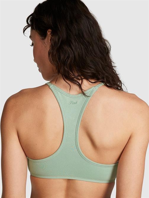 Base Pamuklu Racerback Bralet