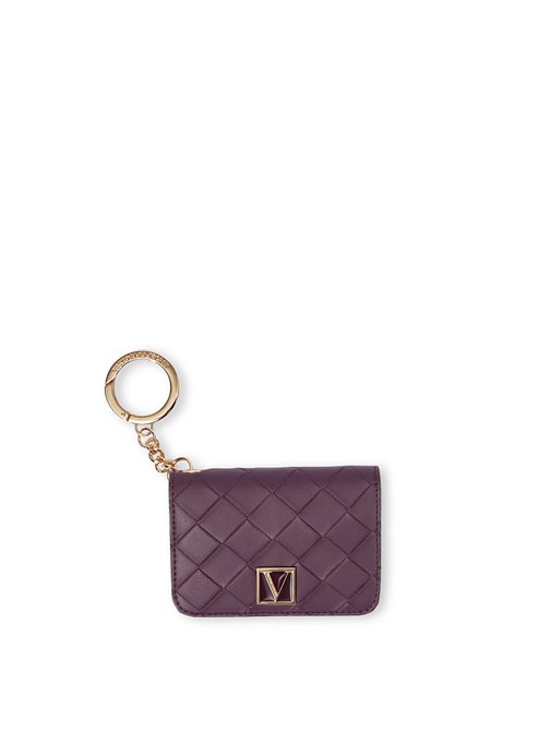Black Violet Woven Katlanabilir Kartlık