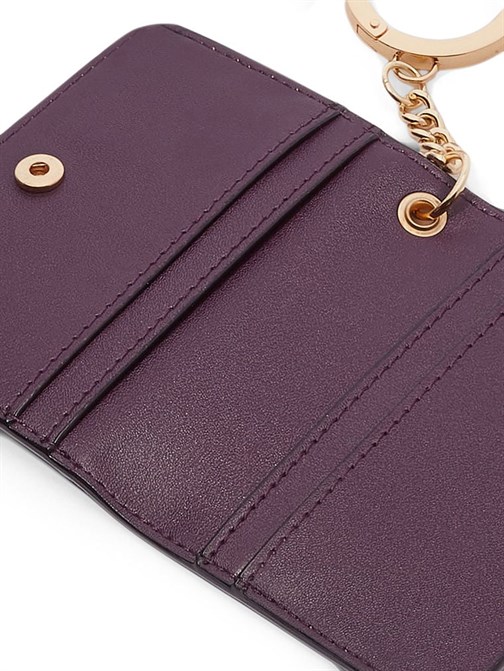 Black Violet Woven Katlanabilir Kartlık