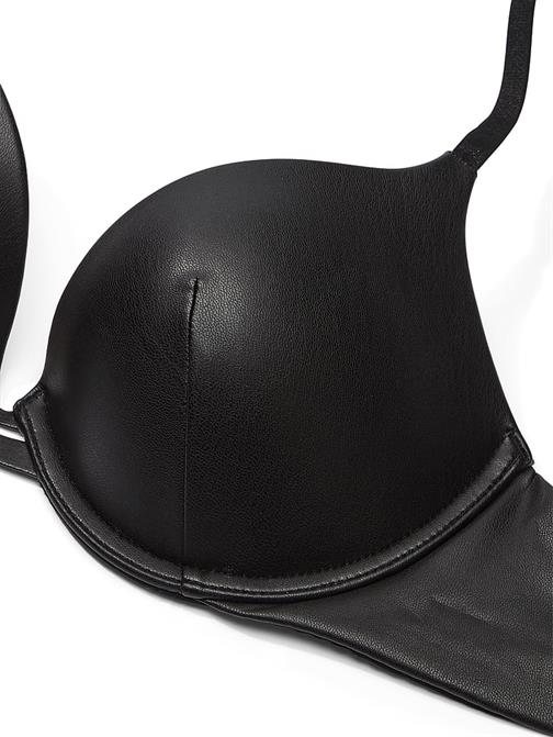 Deri Görünümlü Push-Up Sütyen