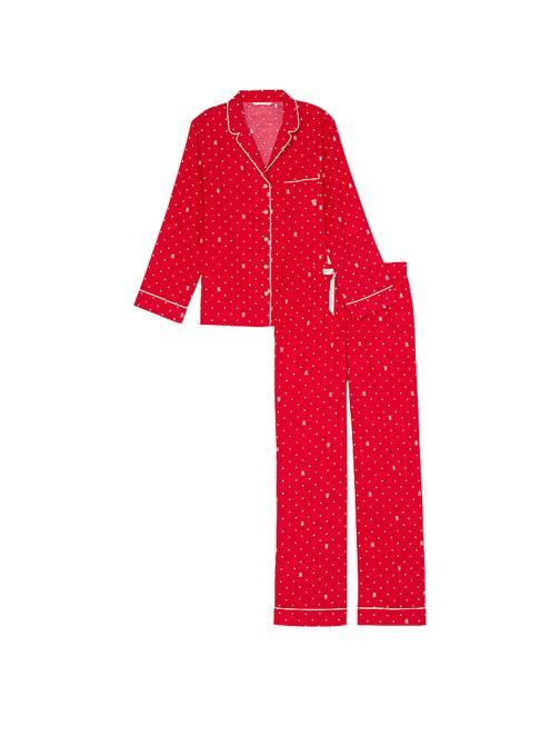Flannel Uzun Pijama Takımı