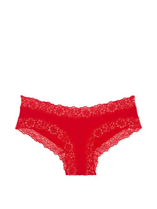 Işıltılı Dantel Pamuklu Cheeky Külot